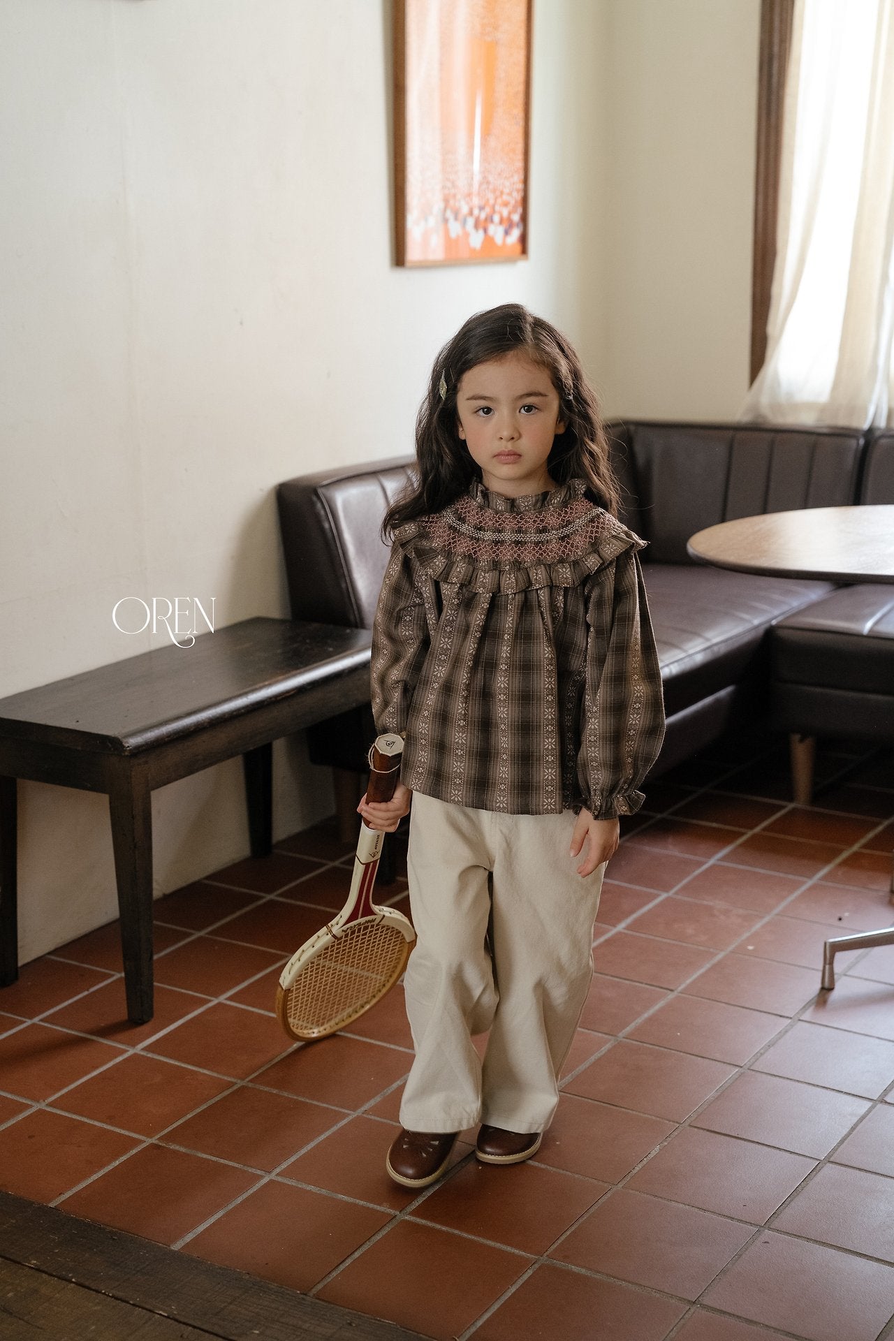 ［OREN］Matilde smock blouse