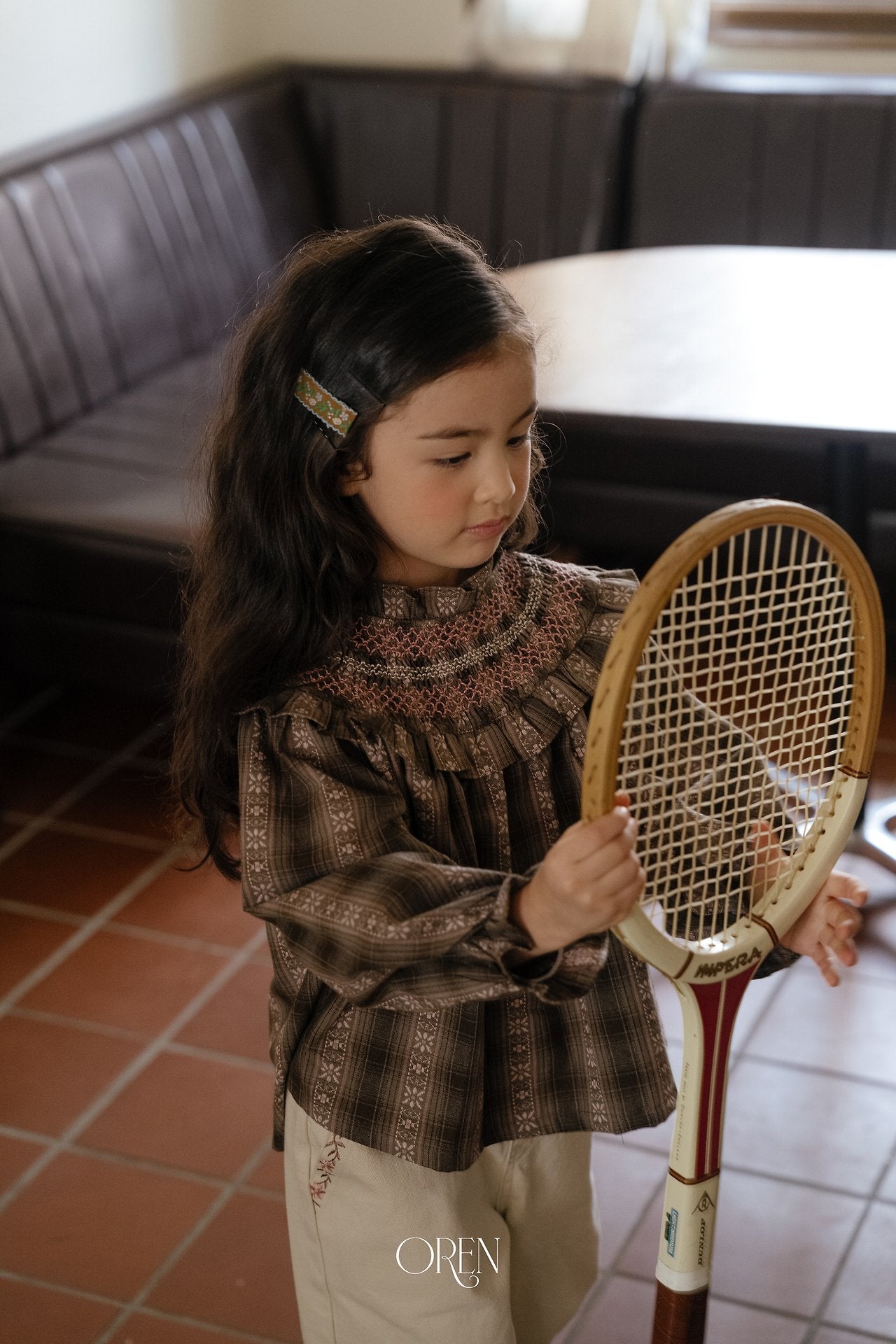 ［OREN］Matilde smock blouse