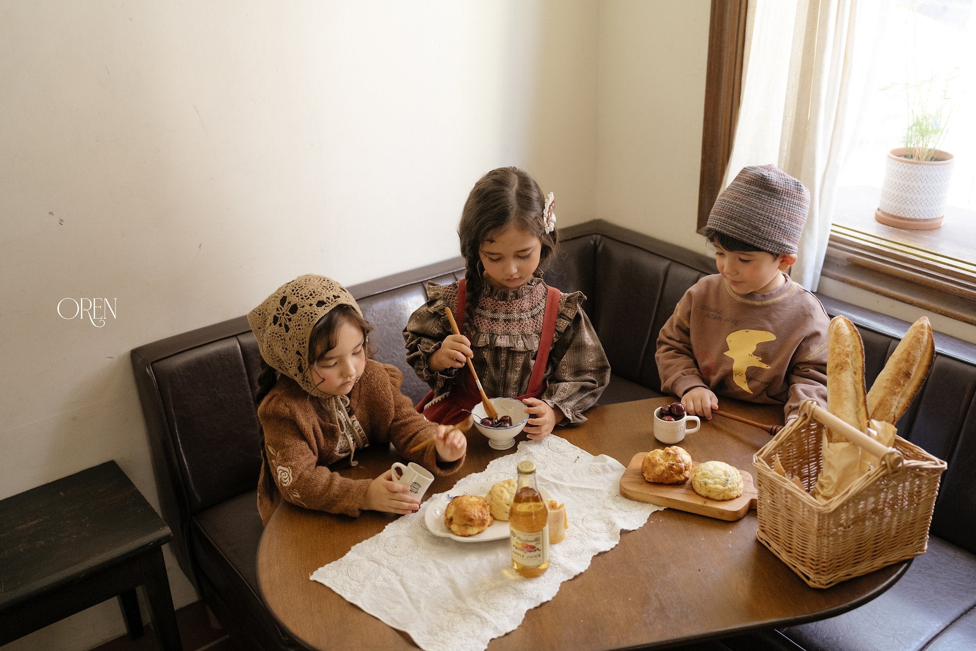 ［OREN］Matilde smock blouse
