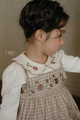 ［OREN］Cecil eyelet collar tee