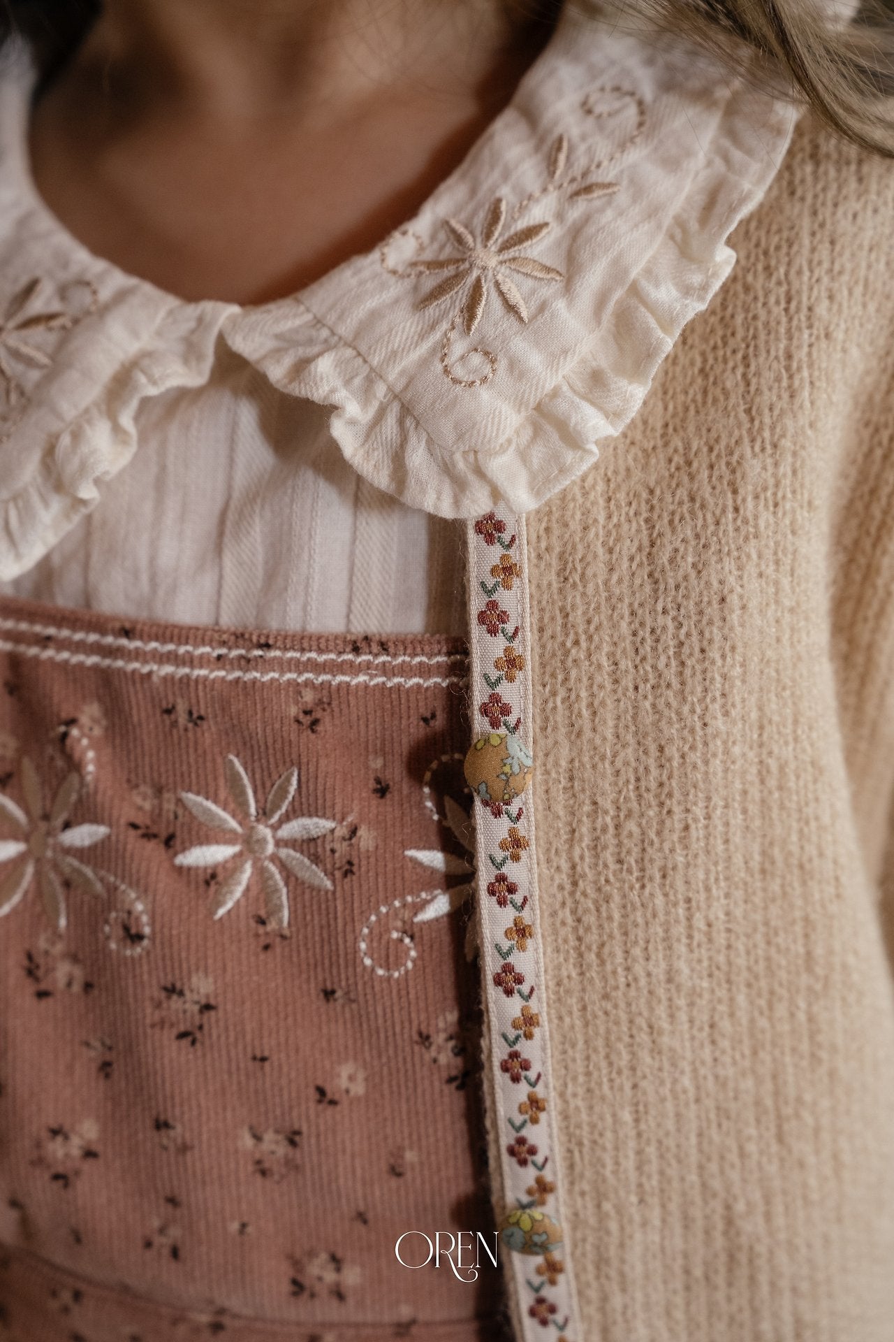 ［OREN］Jemma knit cardigan