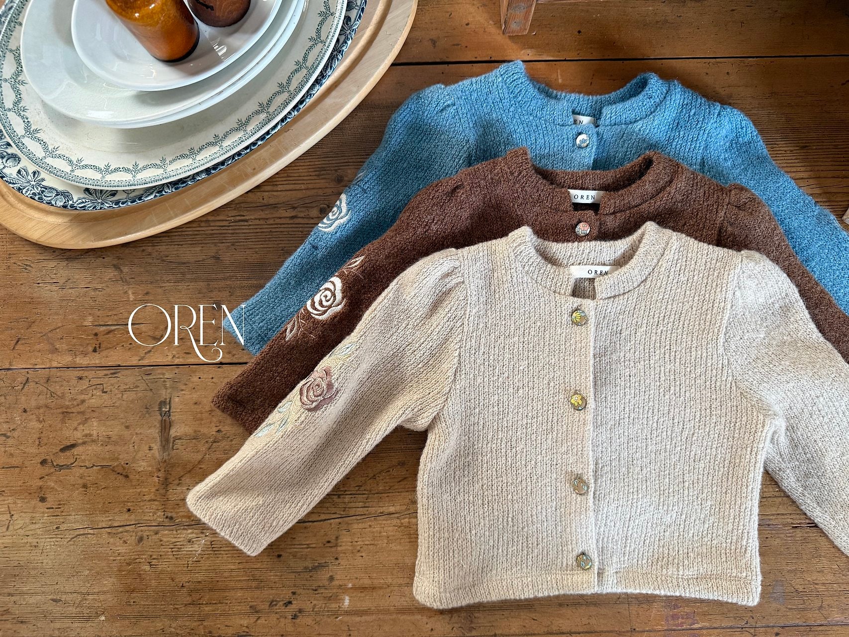 ［OREN］Jemma knit cardigan