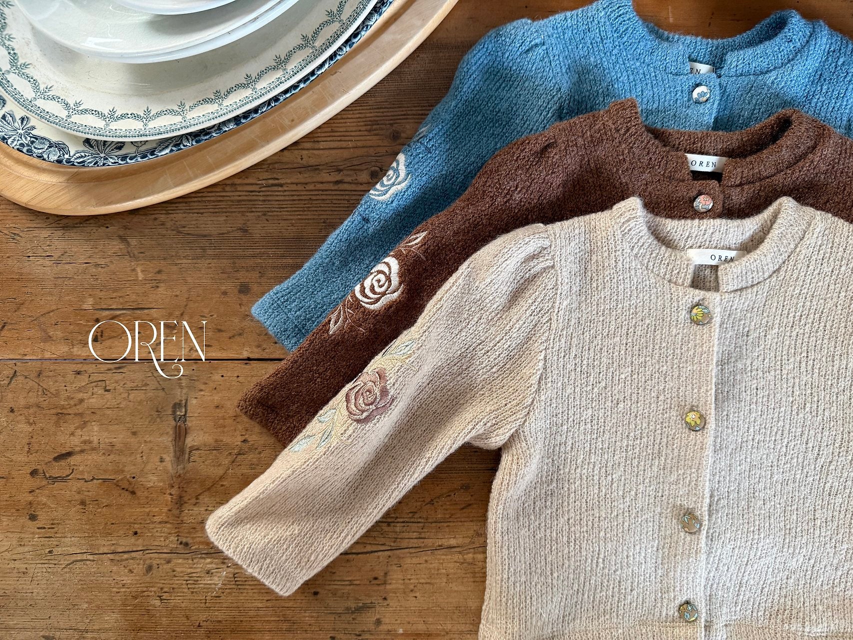 ［OREN］Jemma knit cardigan