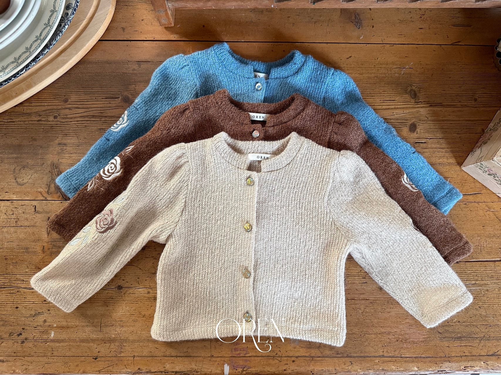 ［OREN］Jemma knit cardigan
