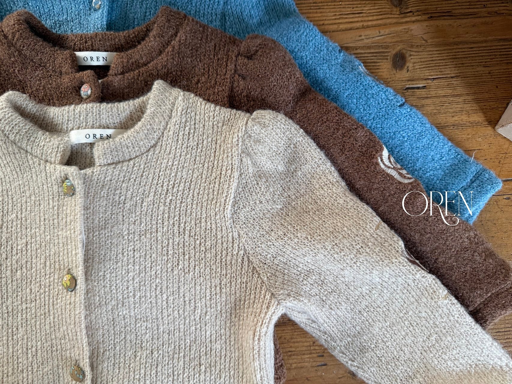 ［OREN］Jemma knit cardigan