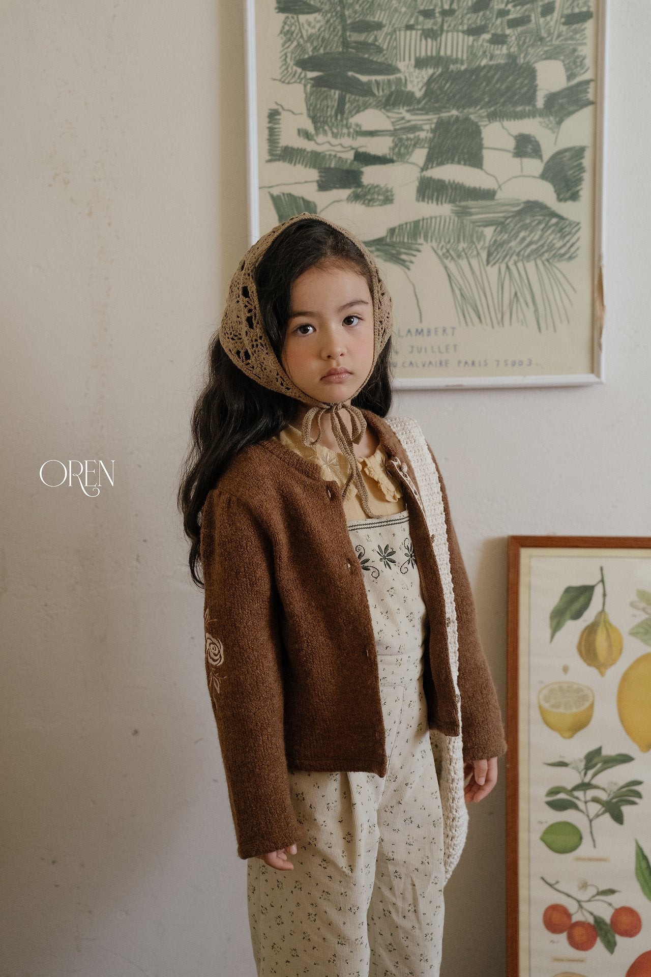 ［OREN］Jemma knit cardigan