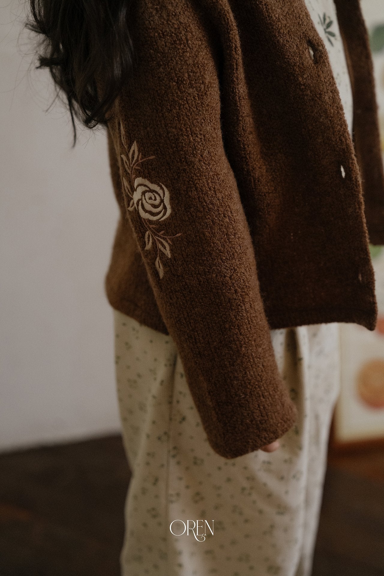 ［OREN］Jemma knit cardigan