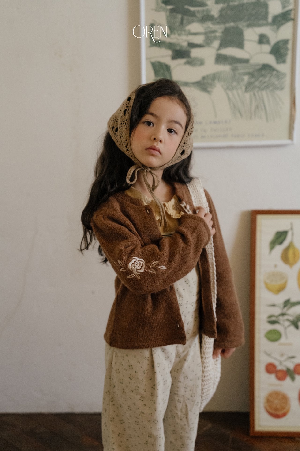 ［OREN］Jemma knit cardigan