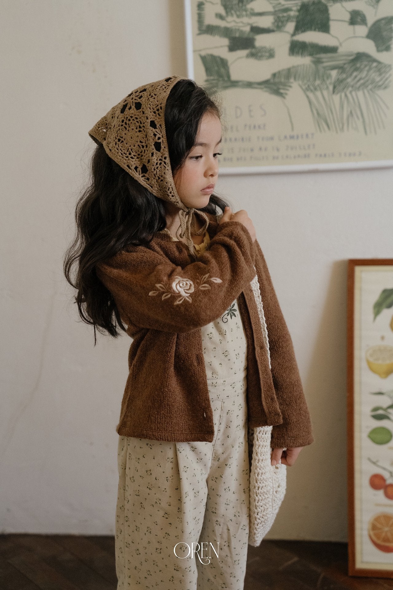 ［OREN］Jemma knit cardigan