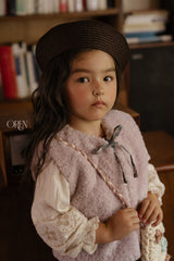 ［OREN］Lavender bear vest (2oz)
