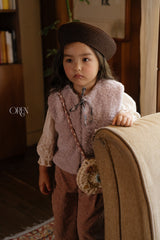 ［OREN］Lavender bear vest (2oz)