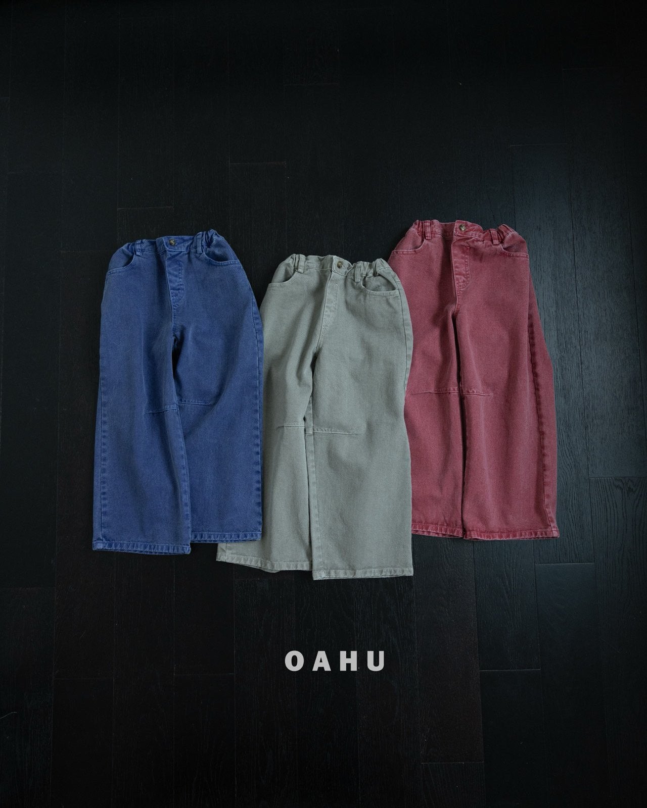 ［oahu］Tone dyeing pants