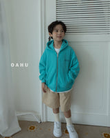 ［oahu］Central hood zip-up