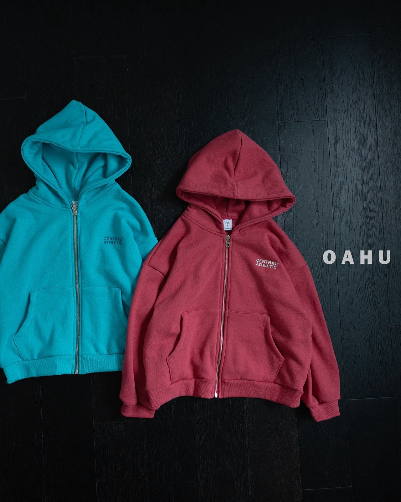 ［oahu］Central hood zip-up