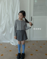 ［oahu］Small check skirt