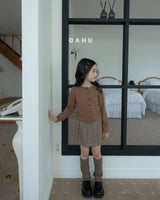 ［oahu］Small check skirt