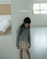 ［oahu］Mini eyelet cardigan