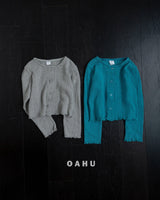 ［oahu］Mini eyelet cardigan