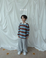 ［oahu］Stripe collar tee