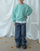 ［oahu］Layered boxy tee