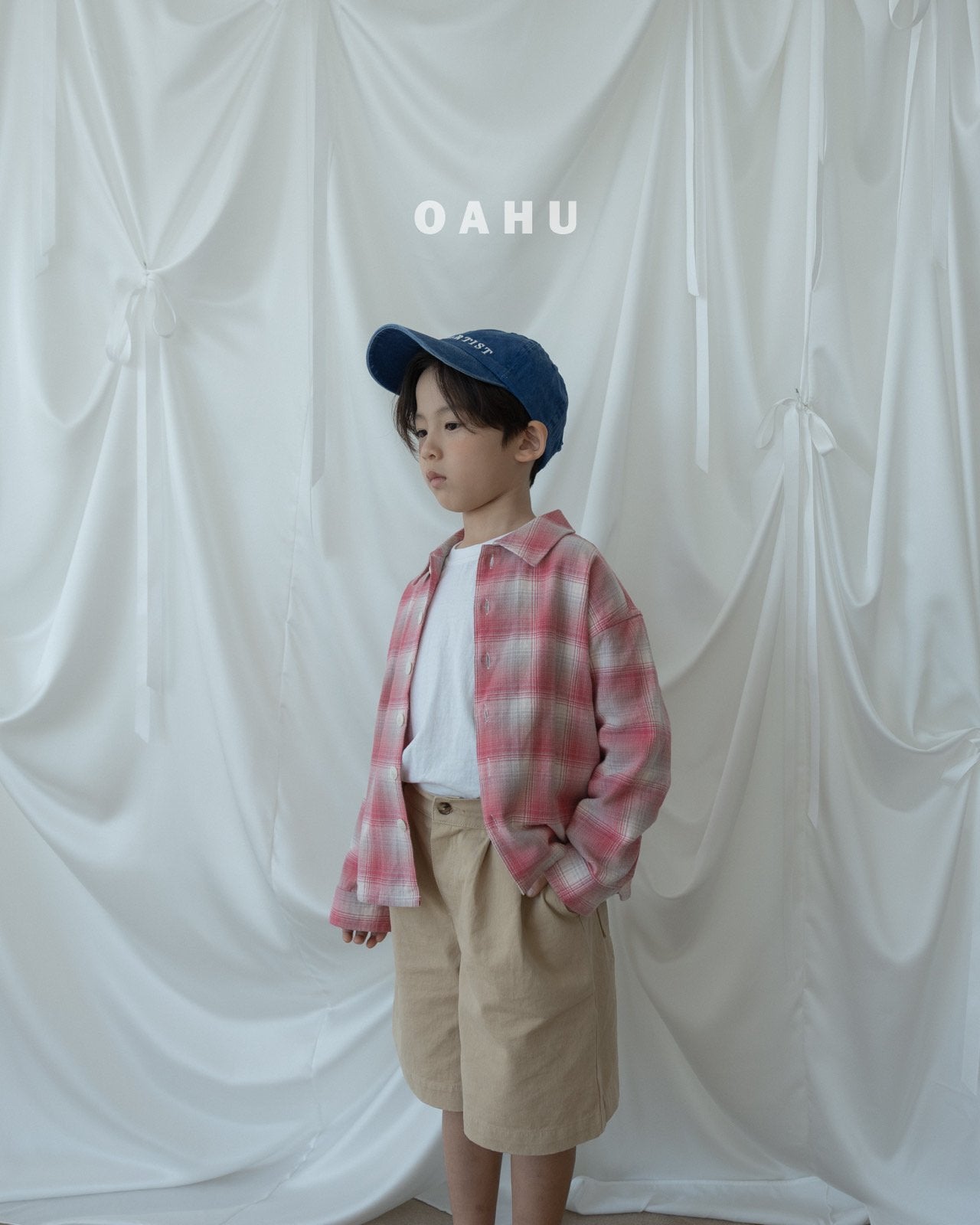 ［oahu］Layered boxy tee