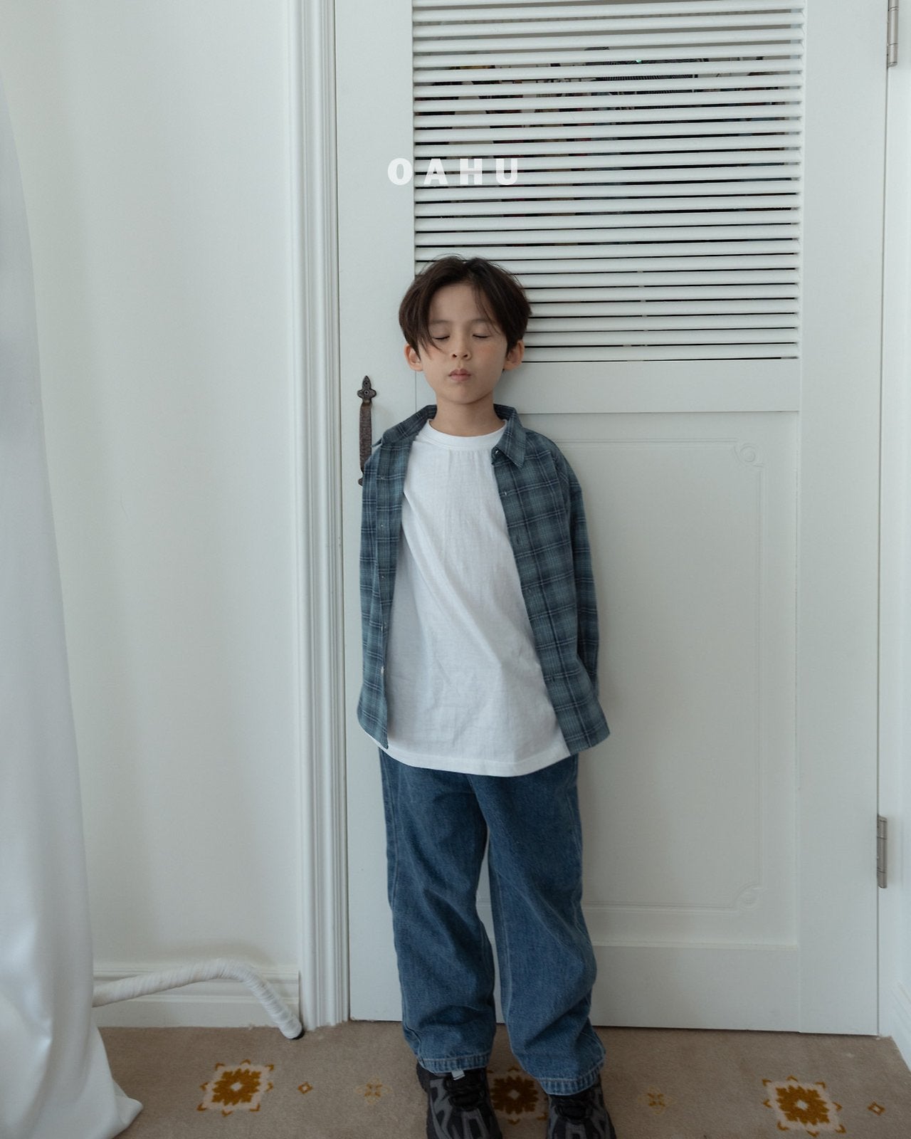 ［oahu］Layered boxy tee
