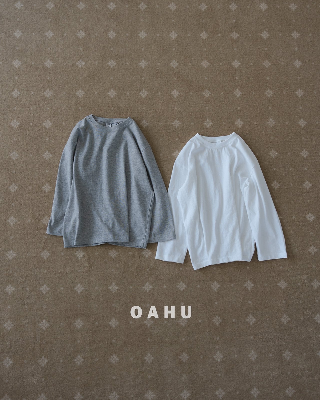 ［oahu］Layered boxy tee