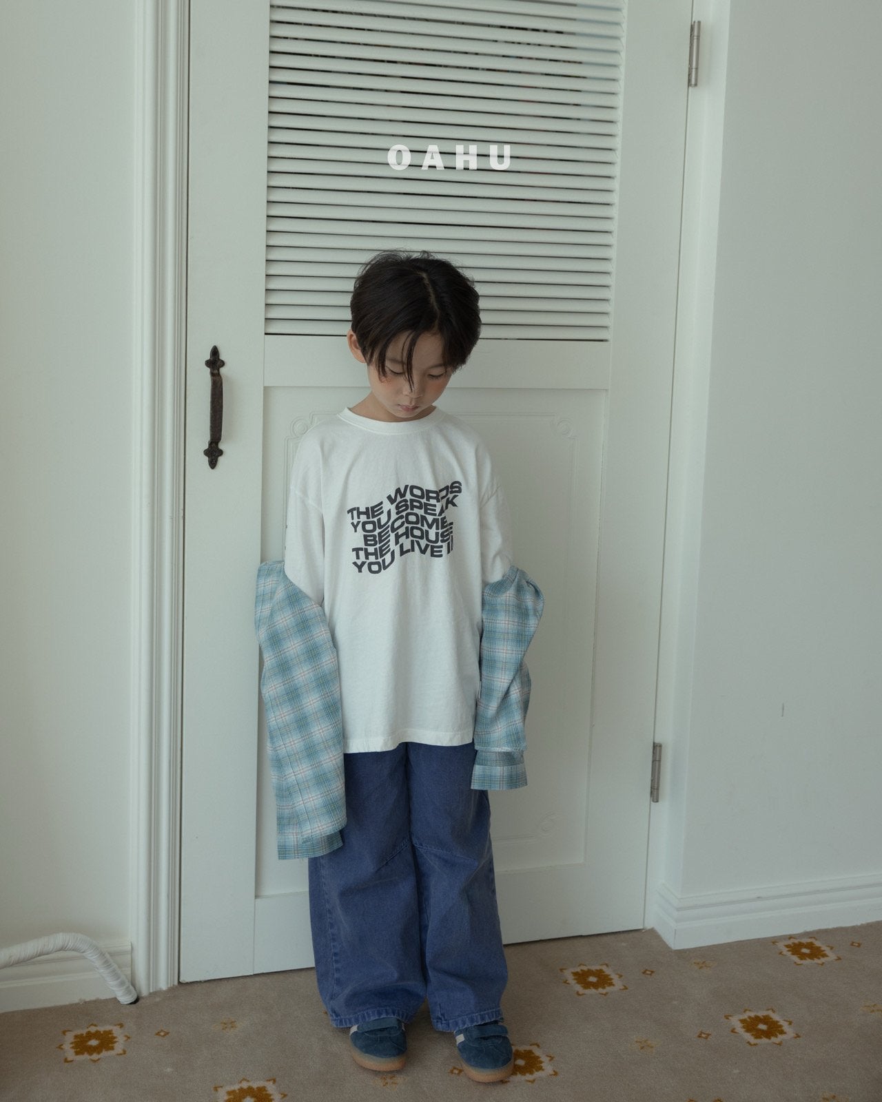 ［oahu］Urban check shirt