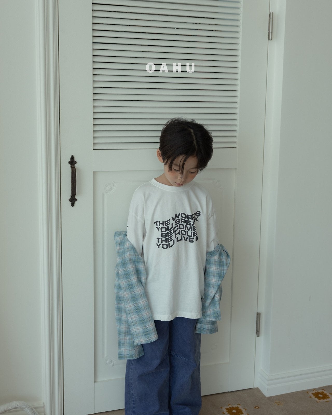 ［oahu］Urban check shirt