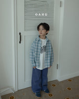 ［oahu］Urban check shirt