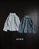 ［oahu］Urban check shirt