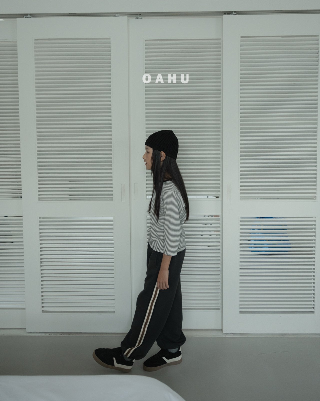 ［oahu］Calm stripe 6/8 tee