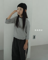 ［oahu］Calm stripe 6/8 tee