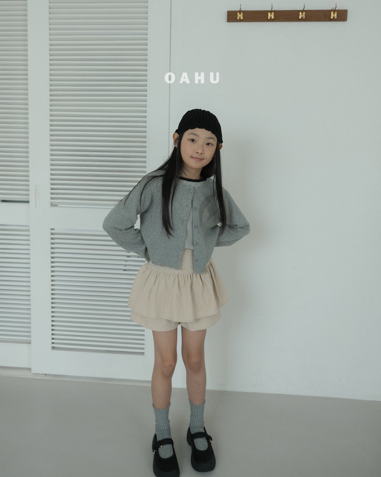 ［oahu］Calm stripe 6/8 tee