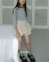 ［oahu］Calm stripe 6/8 tee