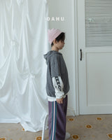［oahu］Double line jogger pants
