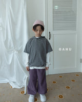 ［oahu］Double line jogger pants