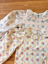 ［ohho］Monet frill blouse