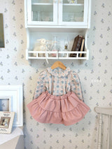 ［ohho］Monet frill blouse