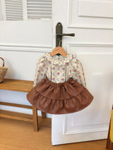 ［ohho］Monet frill blouse