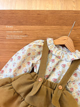 ［ohho］Monet frill blouse