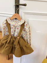［ohho］Monet frill blouse