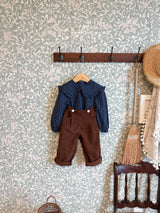 ［ohho］Pepper button pintuck pants