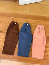 ［ohho］Pepper button pintuck pants