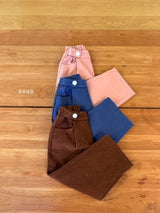 ［ohho］Pepper button pintuck pants