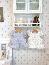 ［ohho］Rose quilte frill vest