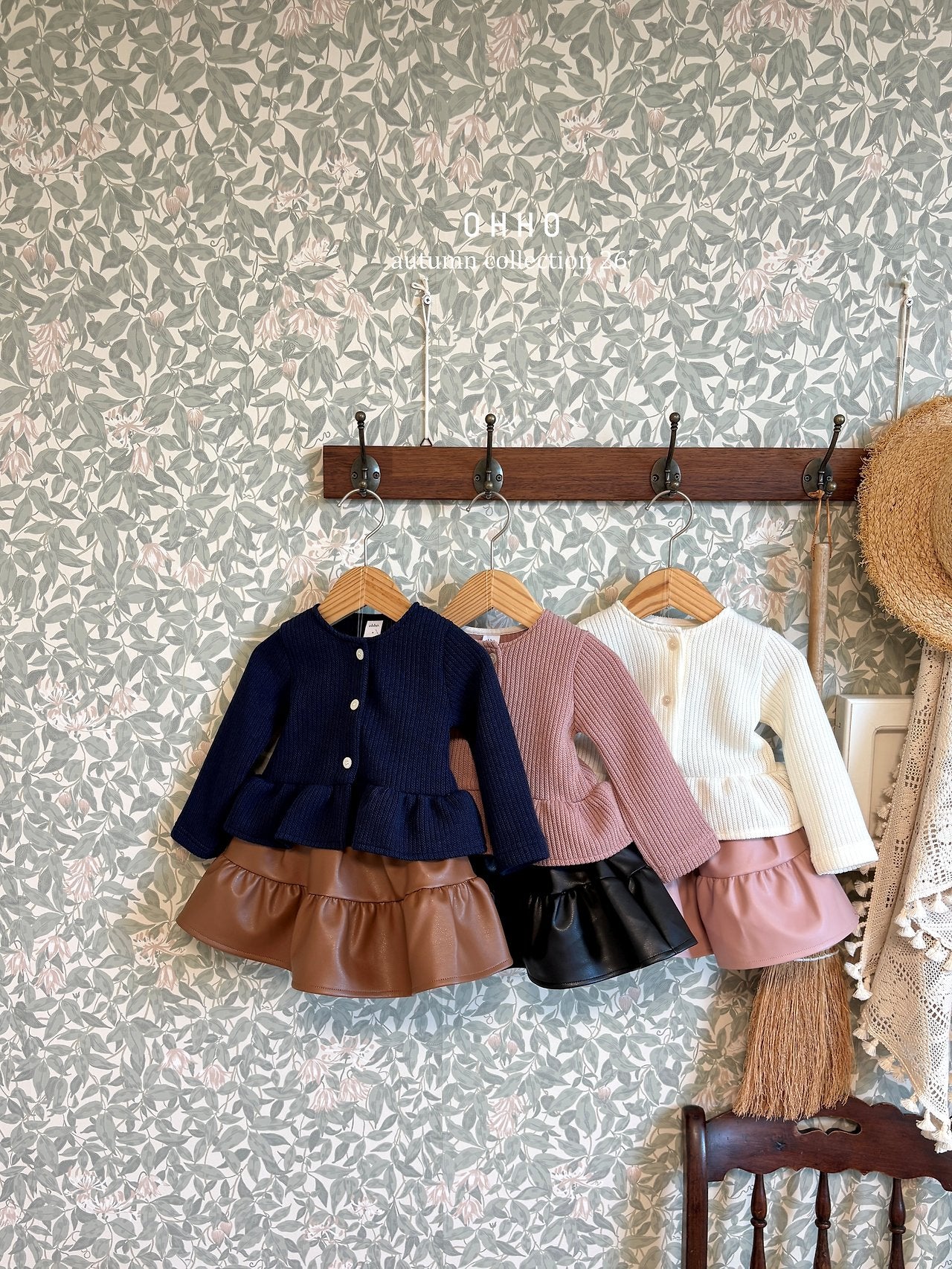 ［ohho］Elle frill cardigan