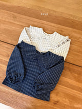 ［ohho］Sella frill blouse