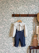 ［ohho］Sella frill blouse