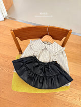 ［ohho］Sella frill blouse